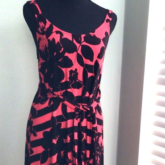 Soma Tank Sundress with Belt - Picture 1 of 7